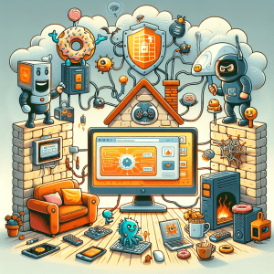 Varnost domačega omrežja: Navodila za uporabo požarnega zidu in antivirusne programske opreme