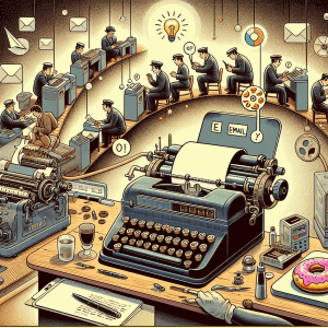 Zgodovina Teletipke: Razvoj e-pošte in besedilnega procesorja