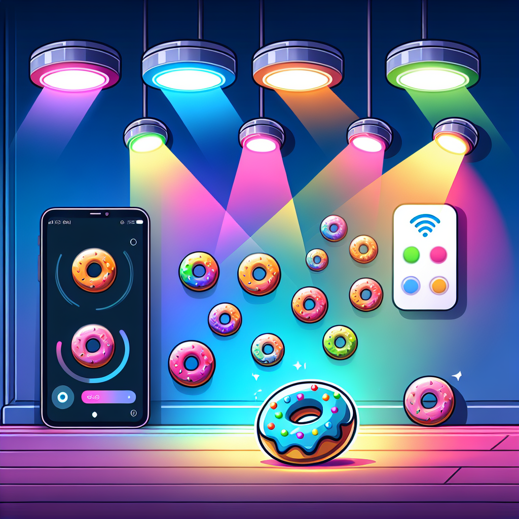 Pametne luči: Ustvarite popolno vzdušje z enostavno aplikacijo