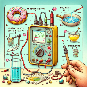Razumevanje pH vrednosti: Doma narejen pH merilnik z antimon elektrodo