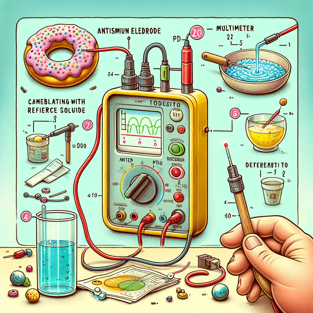 Razumevanje pH vrednosti: Doma narejen pH merilnik z antimon elektrodo