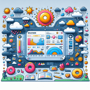 Vremenska napoved: Edinstven zaslon za preprosto razumevanje vremena