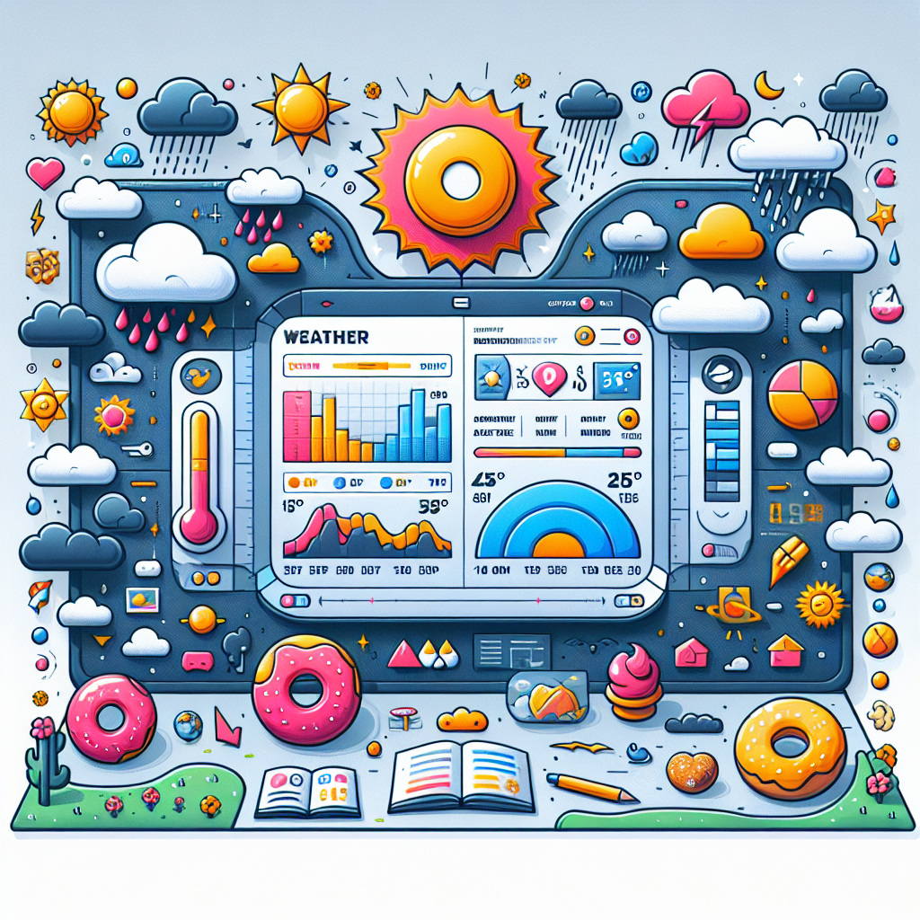 Vremenska napoved: Edinstven zaslon za preprosto razumevanje vremena